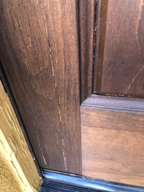 Door Panel Shift & Cracks