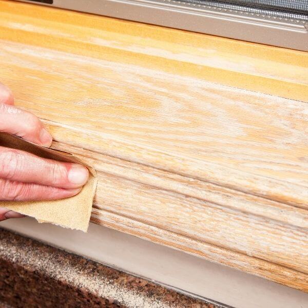 Window Frames & Baseboards Refinishing