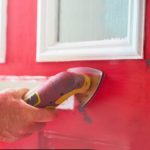 sanding door